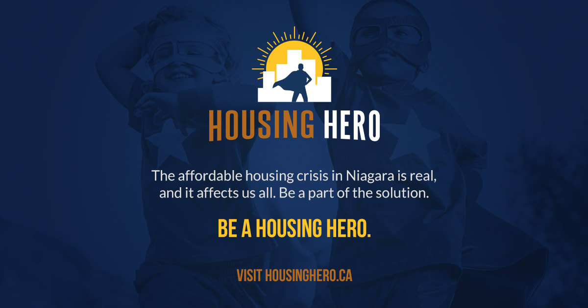 Housing Hero Campaign for Affordable Housing in Niagara
